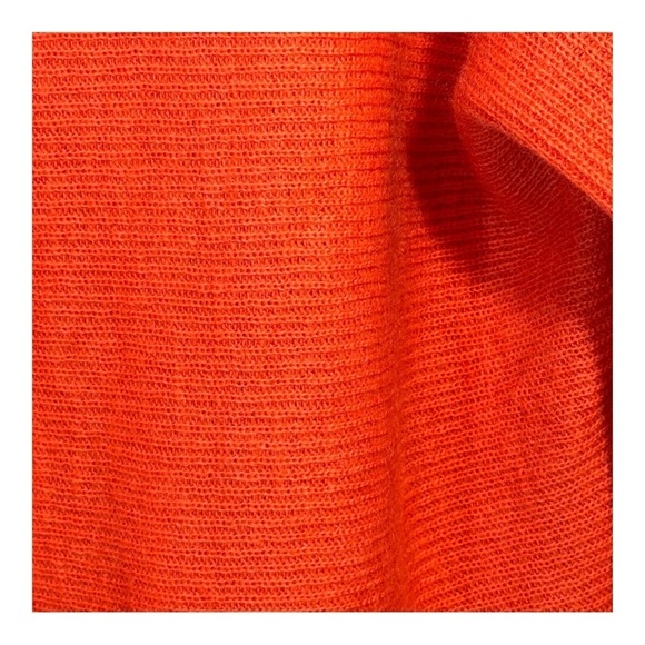 Vince Cross Front Wool & Mohair-Blend Sweater in Burnt Coral NWOT - Picture 6 of 9